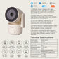 Caméra De Surveillance Intérieure WiFi 4MP Panoramique